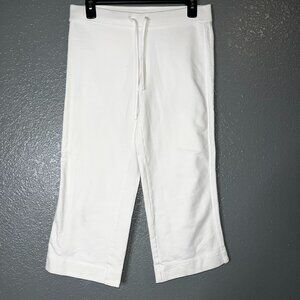 Girls White Pull-On Pants Size 8 Express Soft Stretch Lounge
